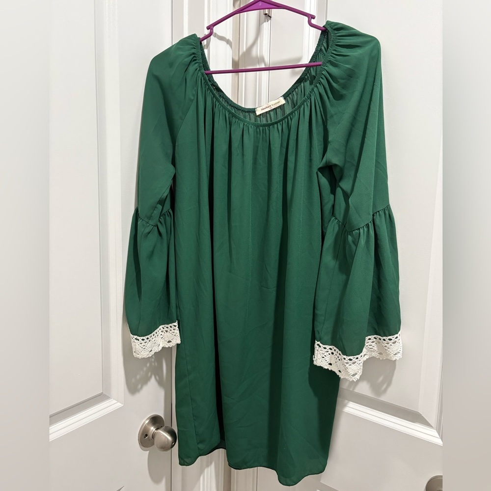 Newbury Kustom Forest Green Dress/Tunic